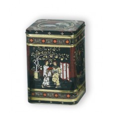 Buzz Boîte à thé en métal Style japonais classique Hauteur 14 5 cm Capacité 1 4 kg - B002YY00FA